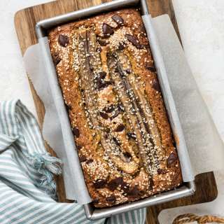 Tahini Banana Bread