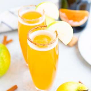 Apple Cider Mimosas