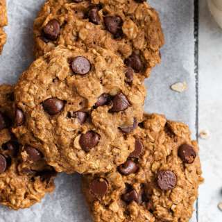 Healthy Oatmeal Chocolate Chip Cookies