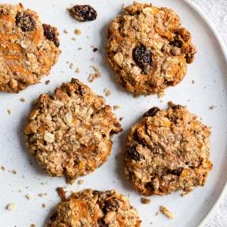 Carrot Cake Breakfast Cookies