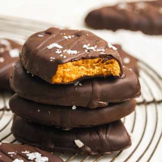 Healthy Chocolate Peanut Butter Eggs