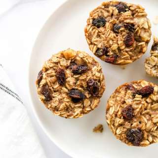 Banana Baked Oatmeal Cups