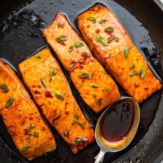 Honey Glazed Salmon