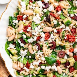 Easy Mediterranean Orzo Salad