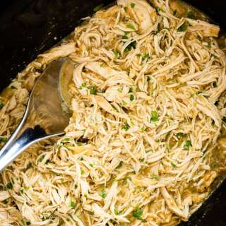 Slow Cooker Salsa Verde Chicken