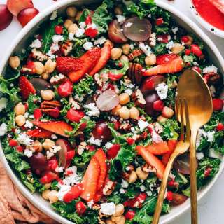 Strawberry Kale Salad