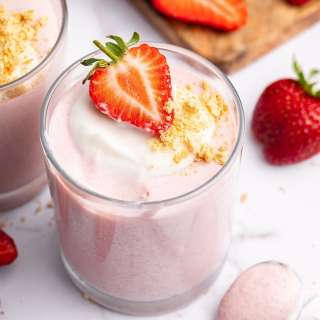 High-Protein Strawberry Mousse