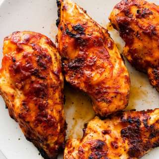 Grilled BBQ Chicken Breasts
