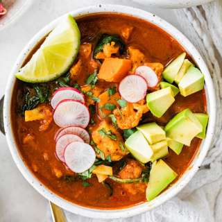 Mexican Sweet Potato Chicken Soup