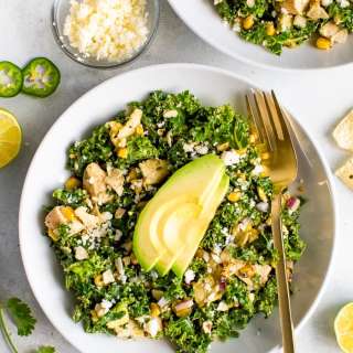 Kale Mexican Street Corn Salad