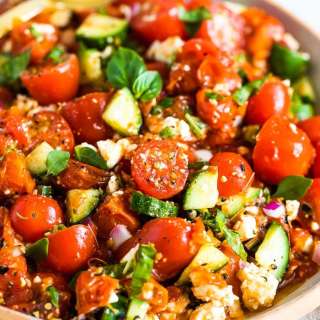 Roasted Tomato Salad