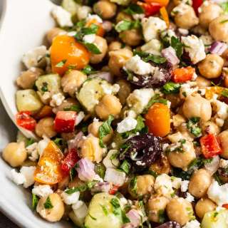 Greek Chickpea Salad