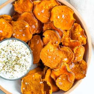 Baked Sweet Potato Chips