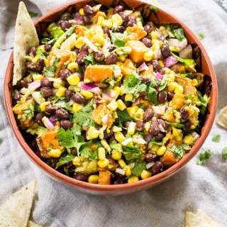 Southwest Sweet Potato Black Bean Dip
