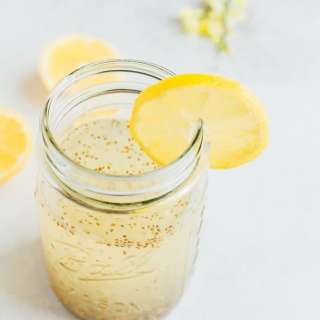 No Sugar Lemon Chia Fresca