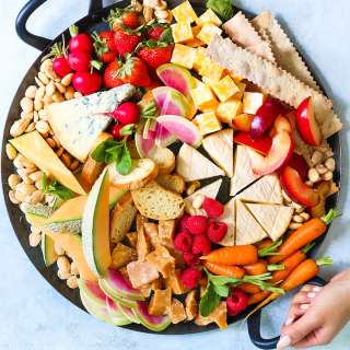 Spring Cheese Board