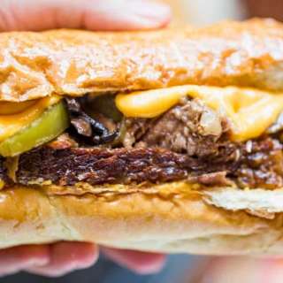 Slow Cooker Philly Cheese Steak Sandwiches