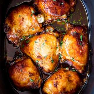 Slow Cooker Honey Garlic Chicken