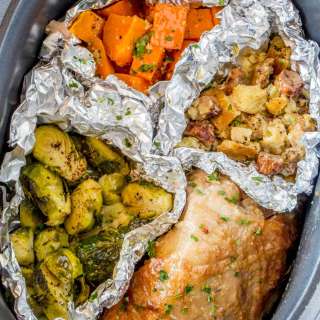 Slow Cooker Thanksgiving Dinner