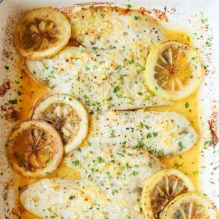 Baked Lemon Butter Tilapia