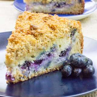 Blueberry Cream Cheese Coffee Cake