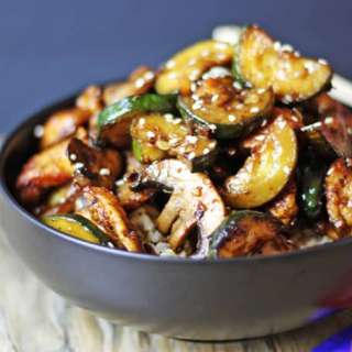 Panda Express Zucchini & Mushroom Chicken