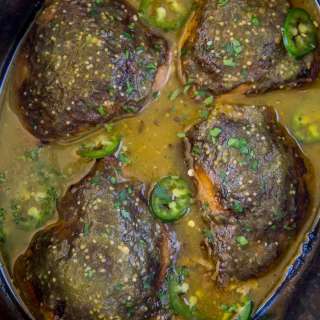 Slow Cooker Salsa Verde Chicken