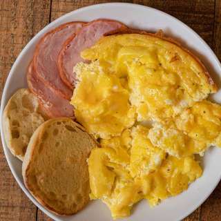 Oven Scrambled Eggs
