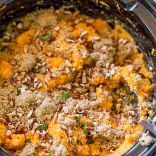 Slow Cooker Sweet Potato Casserole