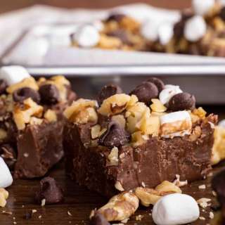 Rocky Road Fudge