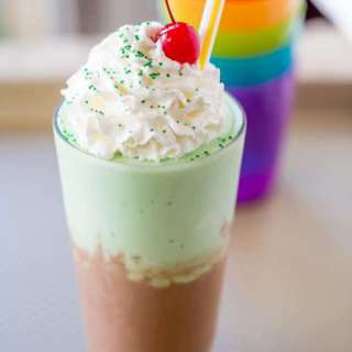 McDonald's Chocolate Shamrock Shake