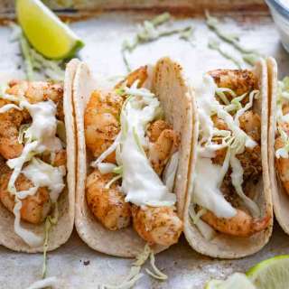 Shrimp tacos