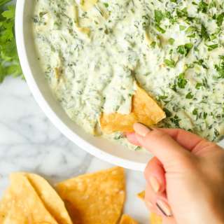 Instant Pot Spinach and Artichoke Dip