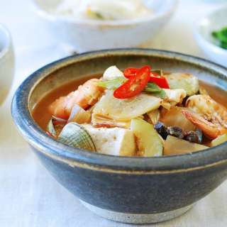 Seafood Doenjang Jjigae