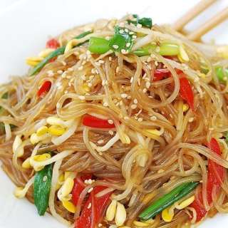 Kongnamul Japchae (Soybean Sprouts Japchae)