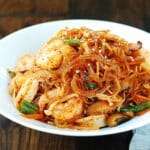 Spicy Seafood Japchae