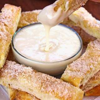 Cinnastix Pizza Sticks with Dipping Sauce (Domino's Copycat)