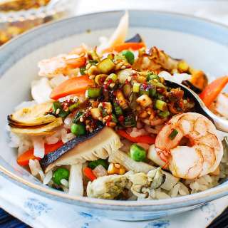 Haemul Bap (Seafood Rice Bowl)
