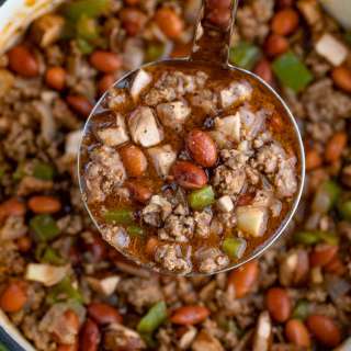 Philly Cheesesteak Chili