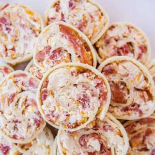 Cheddar Bacon Ranch Pinwheels