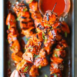 Korean Chicken Kabobs