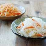 Musaengchae (Sweet and sour radish salad)
