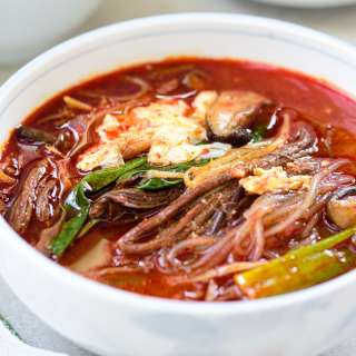 Yukgaejang (Spicy Beef Soup with Vegetables)