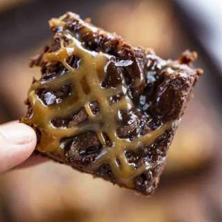Salted Caramel Brownies