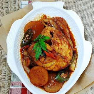 Daegu Jorim (Braised Cod Fish)