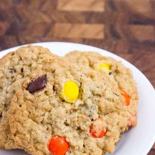 Oatmeal Reese's Peanut Butter Cookies