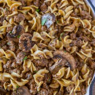 Ground Pot Roast Pasta