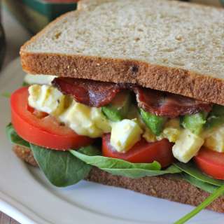 Egg Salad BLTA Sandwich