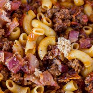 Bacon Brown Sugar Hamburger Helper