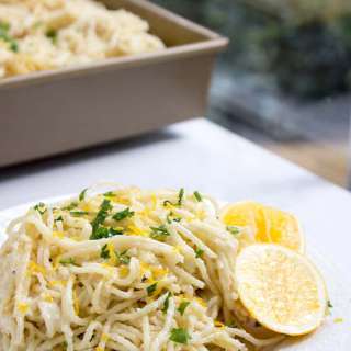 Creamy Parmesan Lemon Baked Pasta